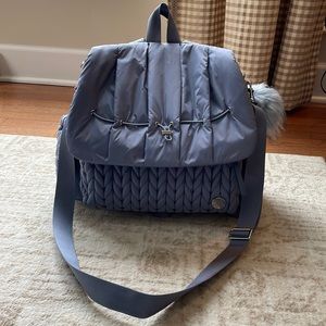 Happ Levy Diaper Bag Ash Blue